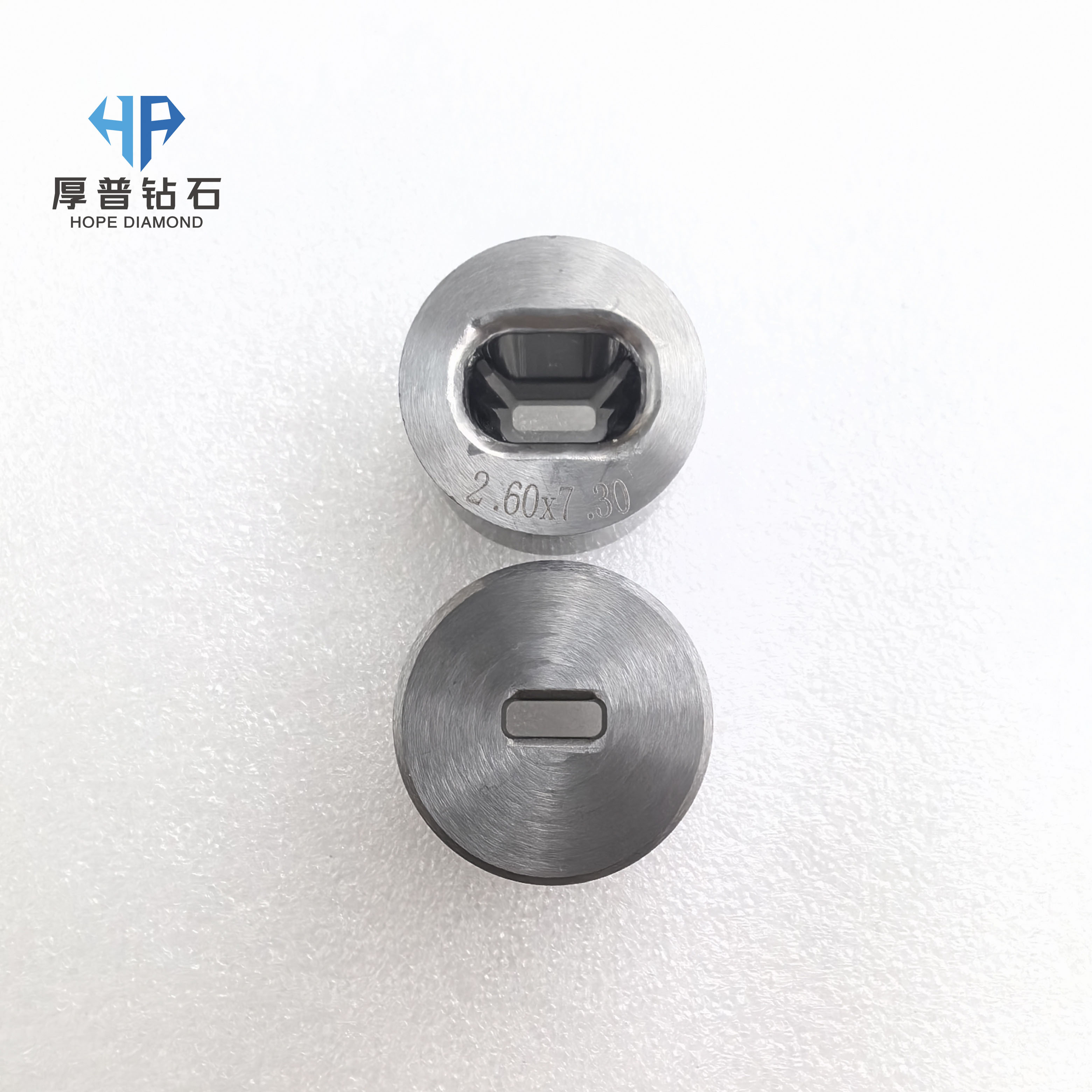 Shaped Wire Drawing Dies for Drawing Flat Copper Wires Used in Motor Windings.