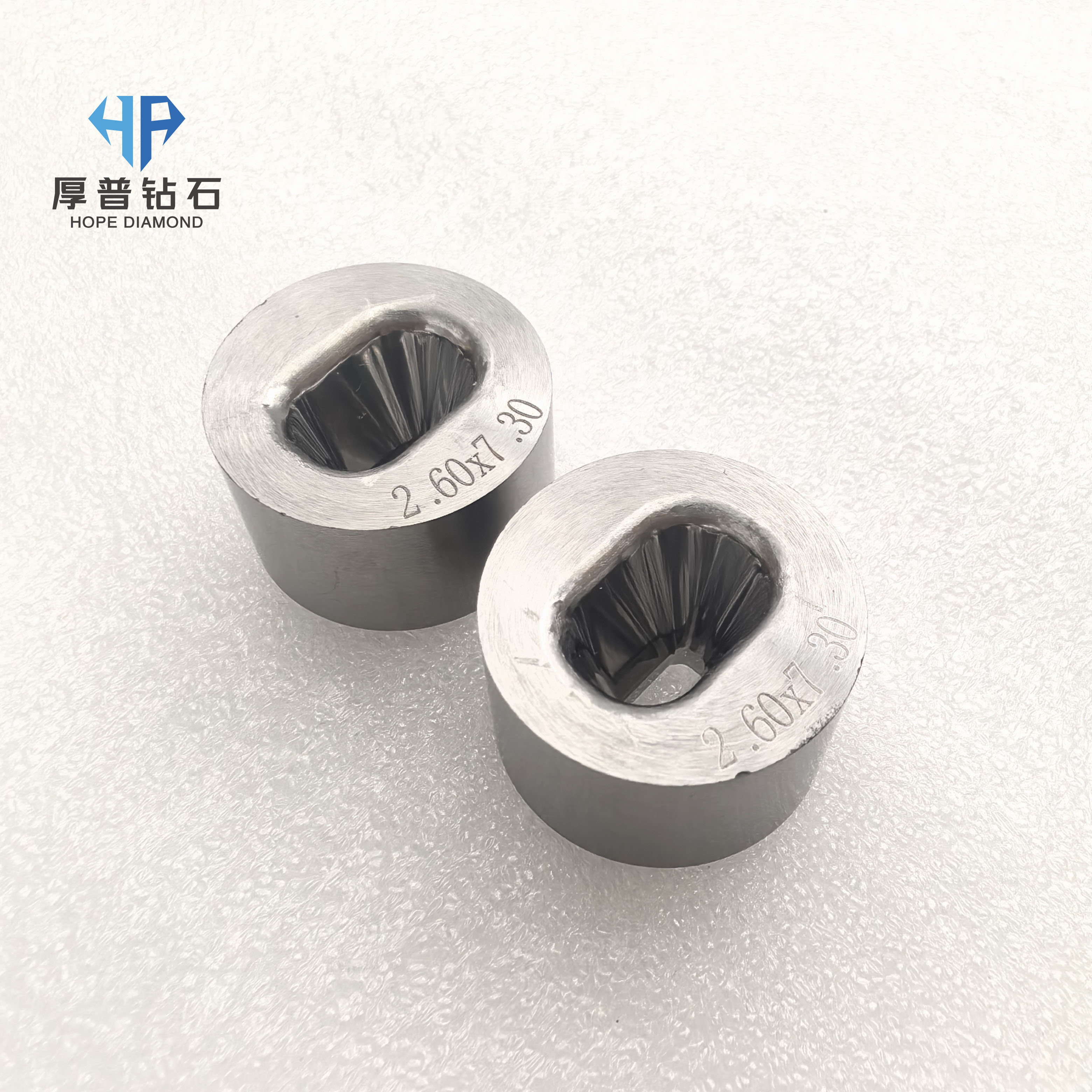 Shaped Wire Drawing Dies for Drawing Flat Copper Wires Used in Motor Windings.