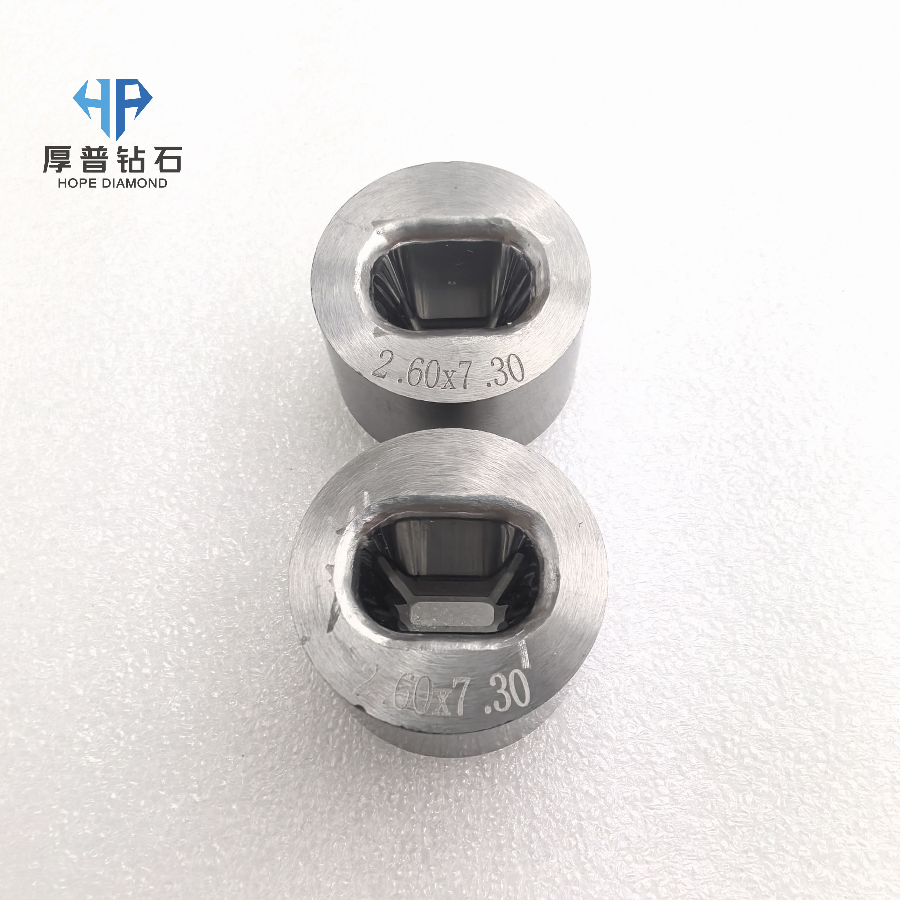 Shaped Wire Drawing Dies for Drawing Flat Copper Wires Used in Motor Windings.