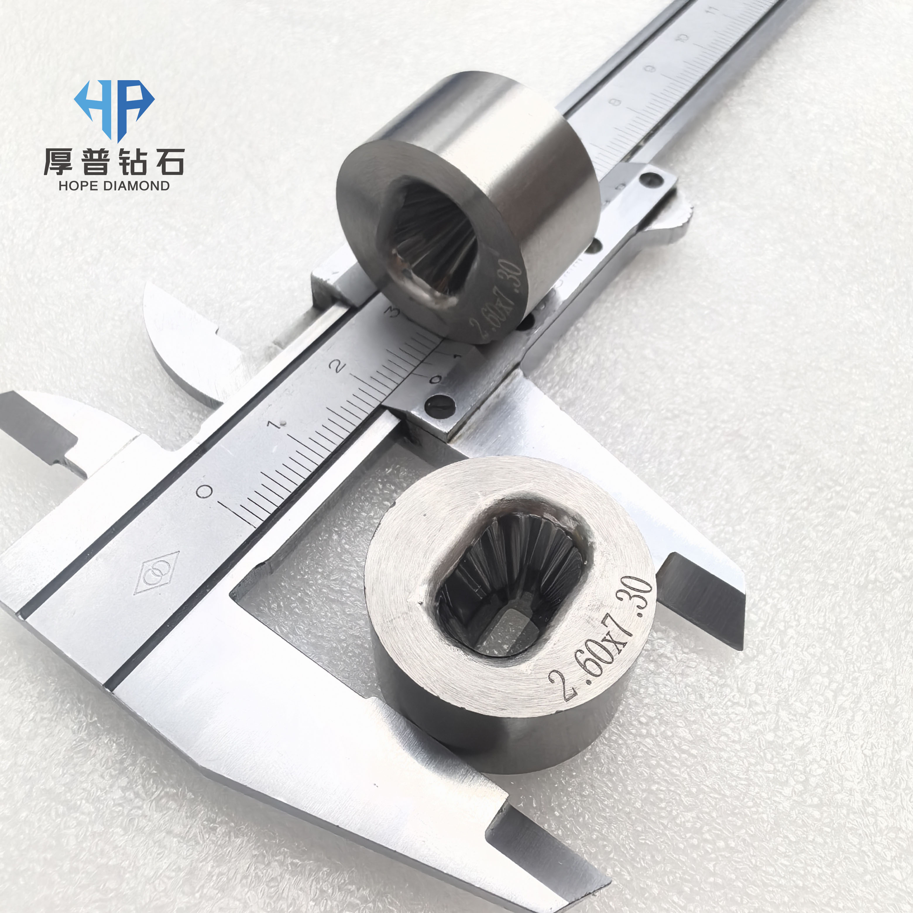 Shaped Wire Drawing Dies for Drawing Flat Copper Wires Used in Motor Windings.