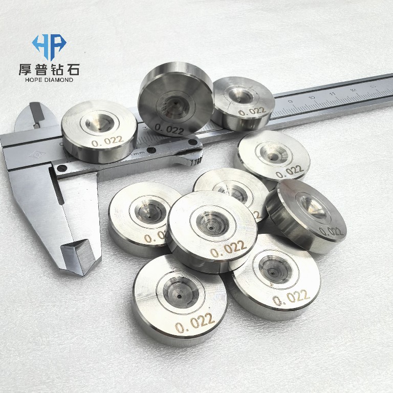 Size 25x6mm Hole 0.022mm Natural Diamond Drawing Dies Are Used for Drawing Fine Copper Wire