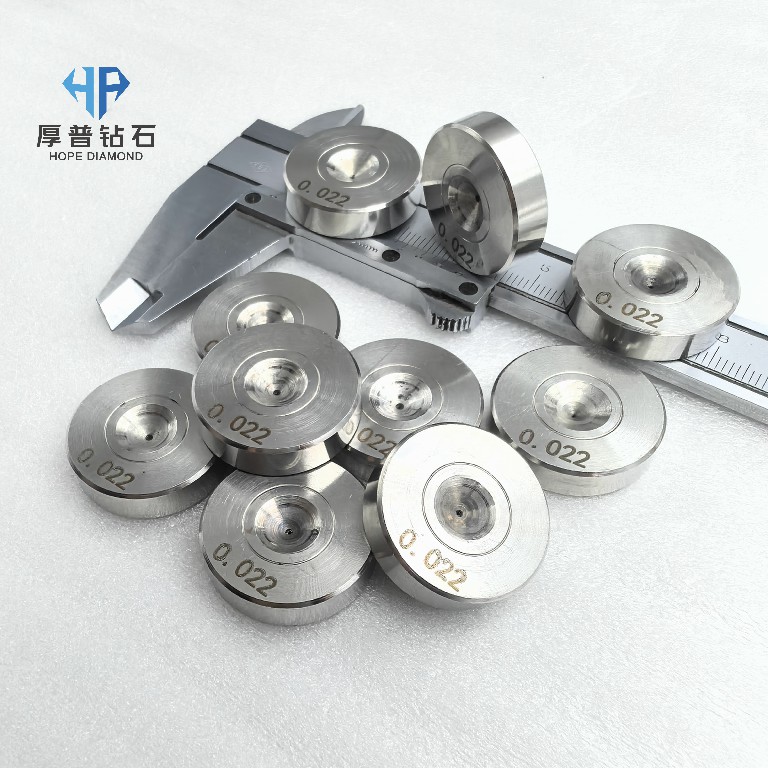 Size 25x6mm Hole 0.022mm Natural Diamond Drawing Dies Are Used for Drawing Fine Copper Wire