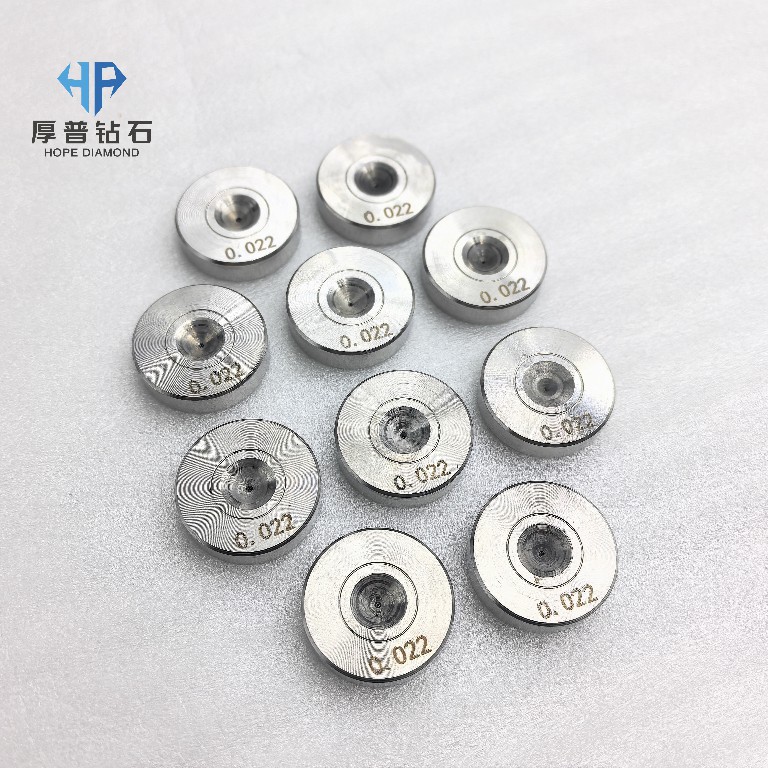 Size 25x6mm Hole 0.022mm Natural Diamond Drawing Dies Are Used for Drawing Fine Copper Wire