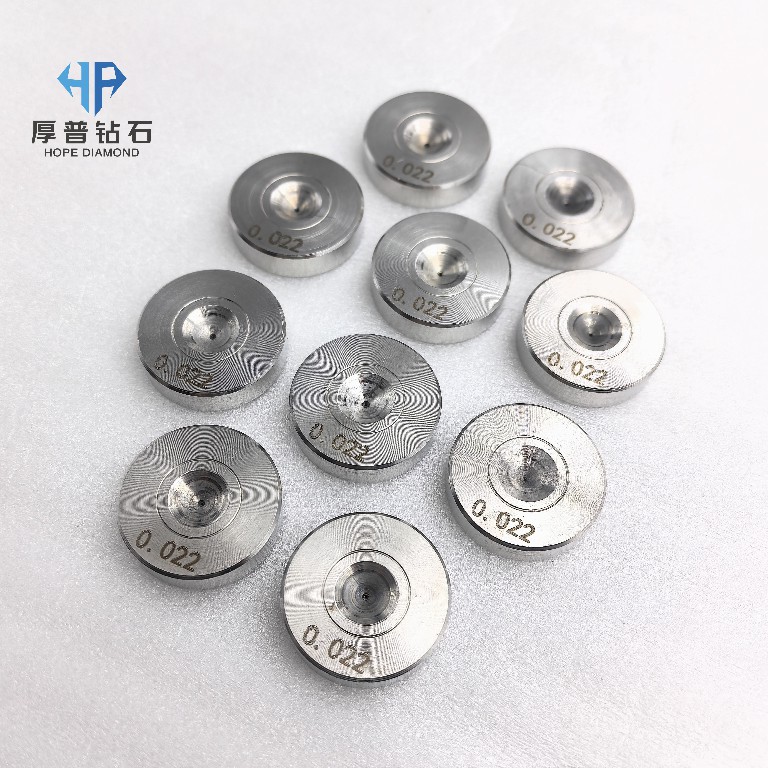 Size 25x6mm Hole 0.022mm Natural Diamond Drawing Dies Are Used for Drawing Fine Copper Wire