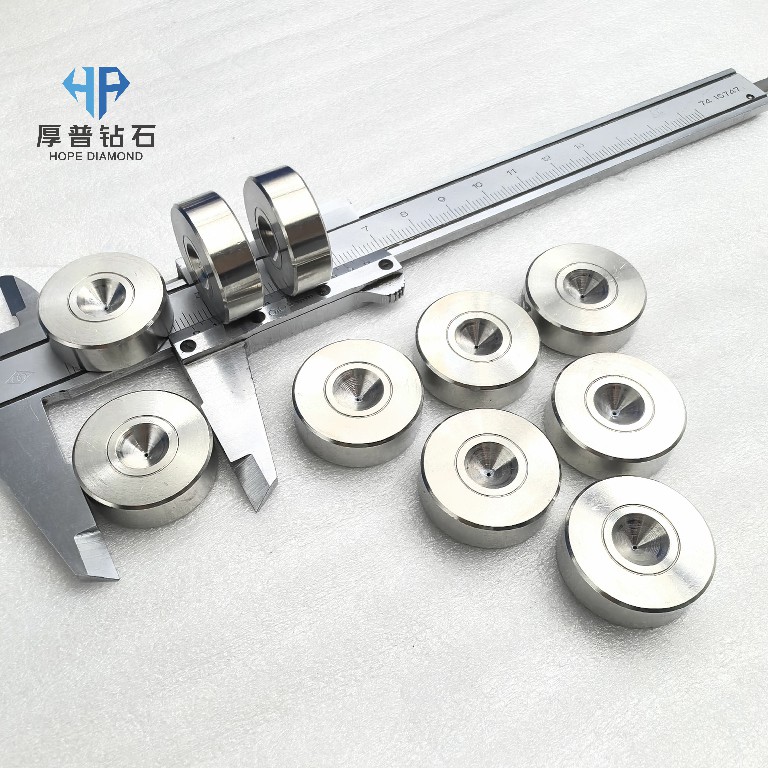 MCD Wire Drawing Die Custom MCD Wire Drawing Dies Any Hole Size From 0.015mm to 10mm