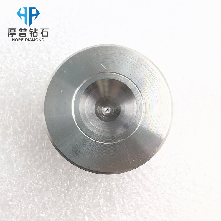 MCD Wire Drawing Die Size 28x12mm Hole 0.192mm Stainless Steel Holder Drawing Aluminum-steel Wire Customization Supported