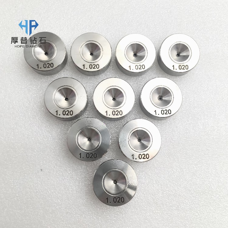 Hope PCD Drawing Die Polished Manual Polycrystalline Diamond Wire Drawing Dies for Copper Aluminum Stainless Steel Wire High
