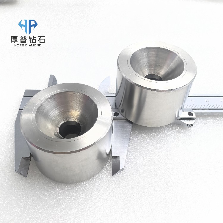 Long Life Hope PCD Drawing Die | High Wear Resistance Polished Polycrystalline Diamond Wire Drawing Die Model HH180120W10