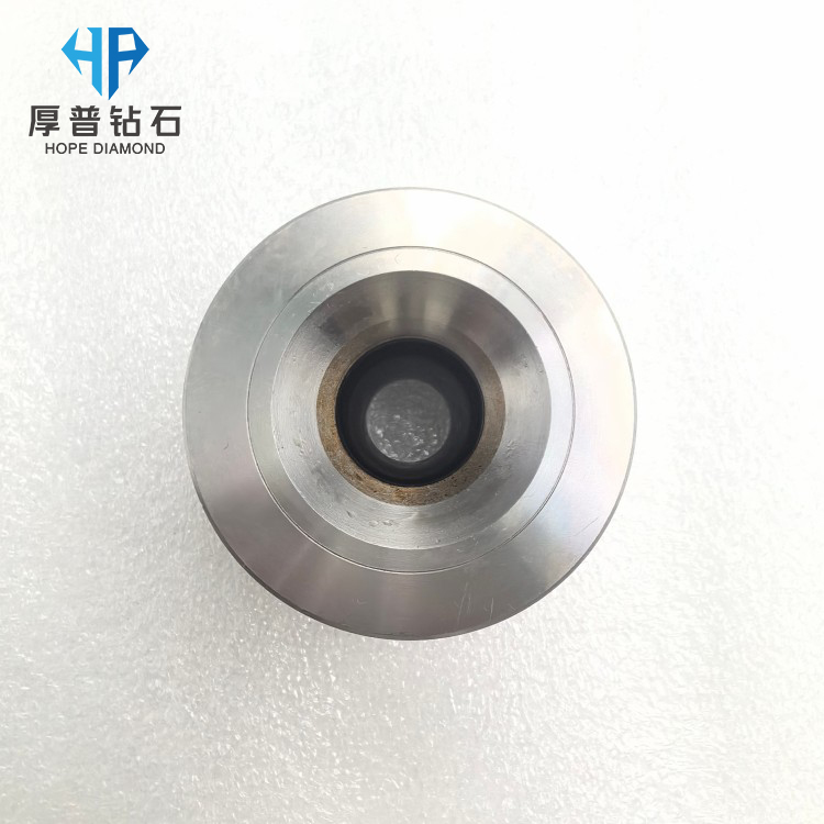 Size 52x28 Hole 11.35mm PCD Wire Stranding Die Stainless Steel Holder Production of Wires Cables Customization Supported