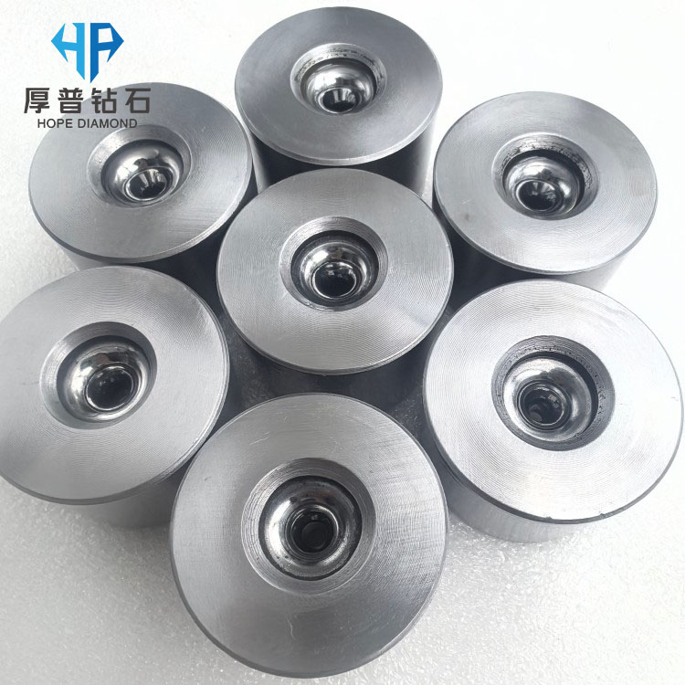 TC Wire Drawing Die Size 43x40x32mm Stainless Steel Casing Hole Size 2.97mm Processing Copper, Aluminum Wire With Long Work Life