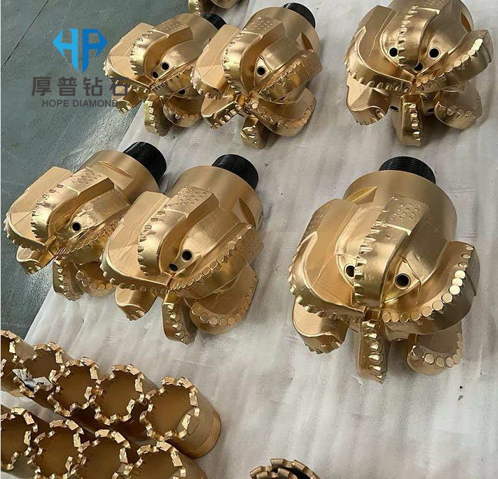High Performance Hope PDC Bits 5/6 Blades for Water Well Drilling with Fast Penetration & Wear Resistance OEM/ODM Available