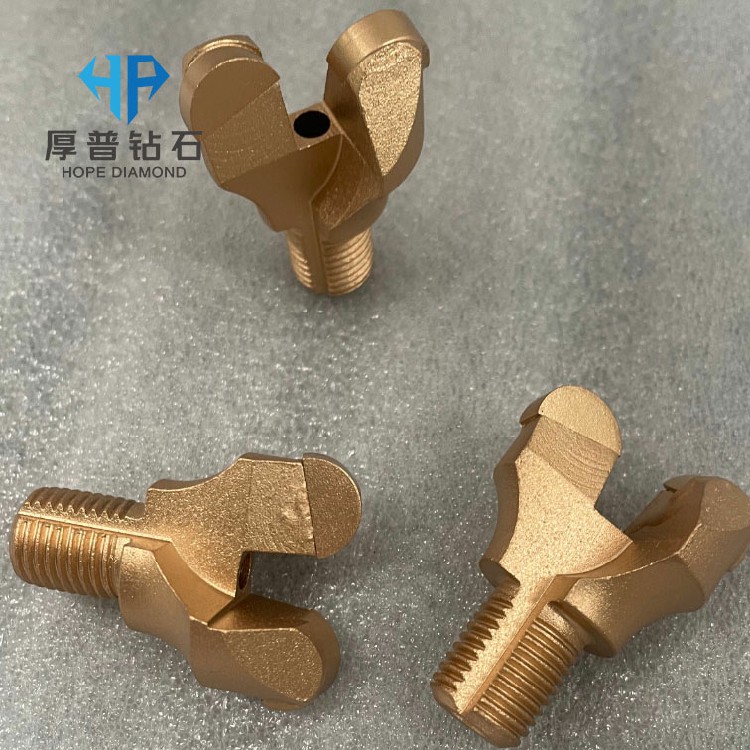 Hope Durable 3 Wing PDC Drag Bit for Water Well Mining and Construction Drilling