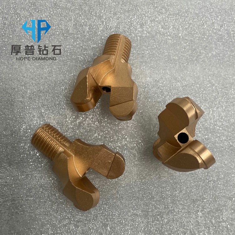 Hope Durable 3 Wing PDC Drag Bit for Water Well Mining and Construction Drilling