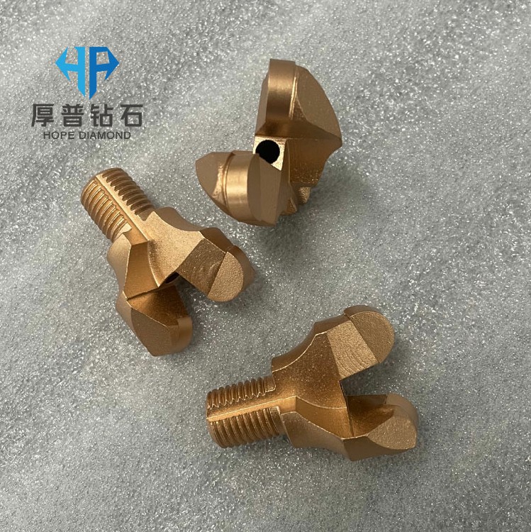 Hope Durable 3 Wing PDC Drag Bit for Water Well Mining and Construction Drilling