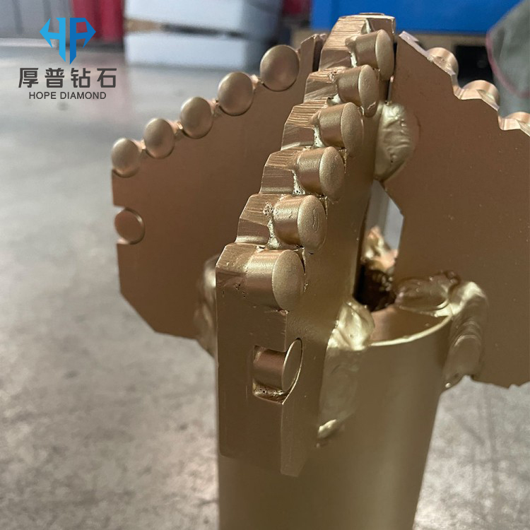 Hope Durable 3 Wing PDC Drag Bit for Water Well Mining and Construction Drilling