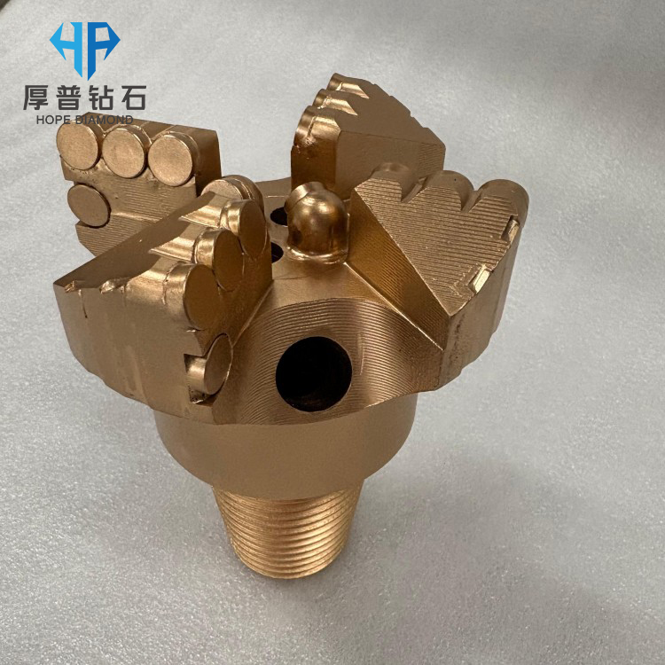 127mm 4 Blade Diamond Carbide PDC Drill Bit for Well Drilling Oil & Gas Mining Applications