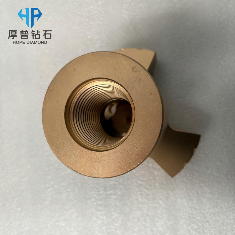 171mm 3 Blade Diamond Carbide PDC Drill Bit for Well Drilling Oil & Gas Mining Applications
