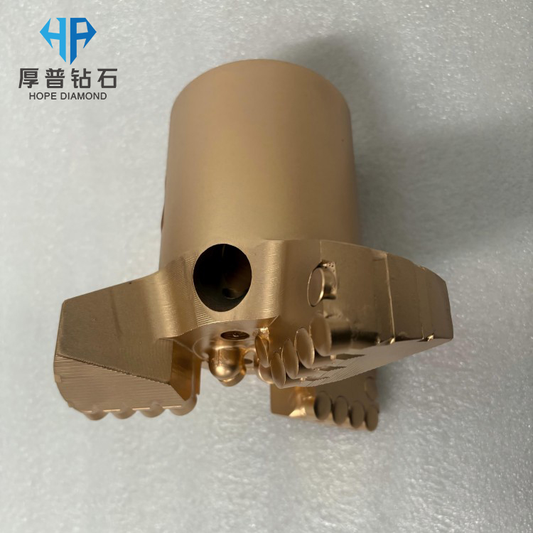 171mm 3 Blade Diamond Carbide PDC Drill Bit for Well Drilling Oil & Gas Mining Applications