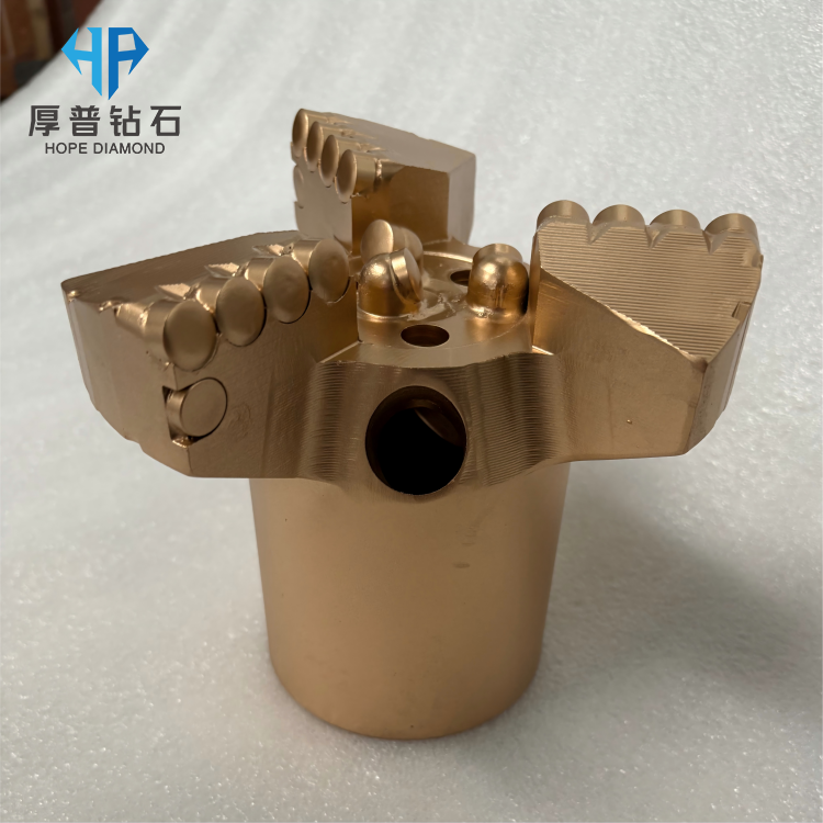 171mm 3 Blade Diamond Carbide PDC Drill Bit for Well Drilling Oil & Gas Mining Applications