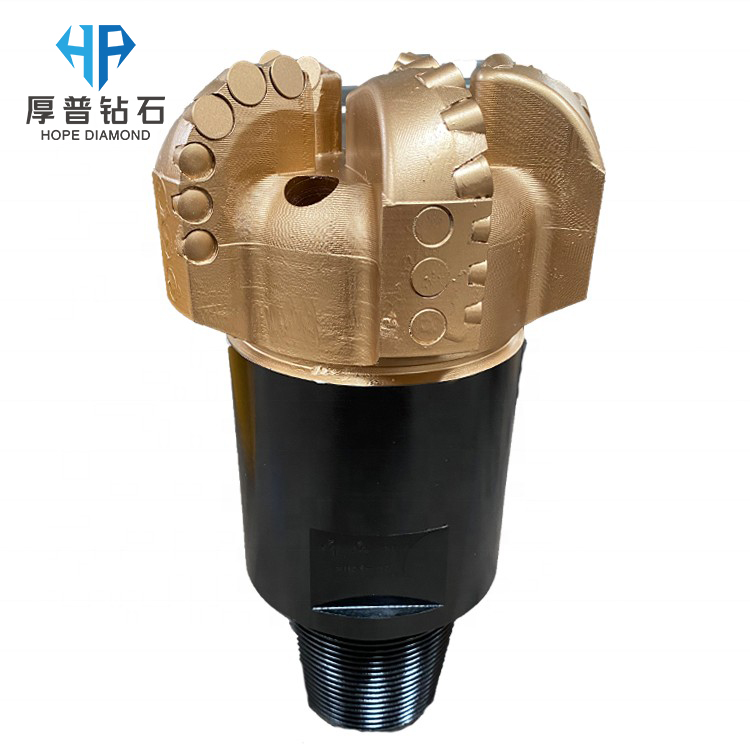 High Quality PDC Drill Bit Size 8 1/2 Inch Double Blades Steel Body for Water Well Drilling & Mining Applications
