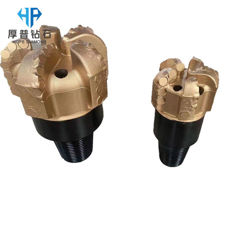 High Quality PDC Drill Bit Size 8 1/2 Inch Double Blades Steel Body for Water Well Drilling & Mining Applications