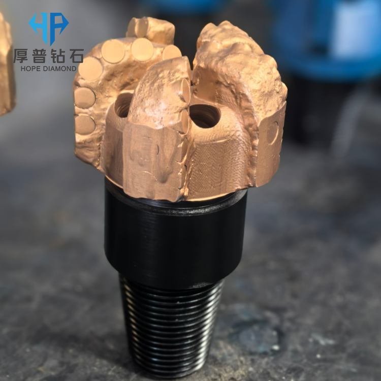 High Quality PDC Drill Bit Size 8 1/2 Inch Double Blades Steel Body for Water Well Drilling & Mining Applications