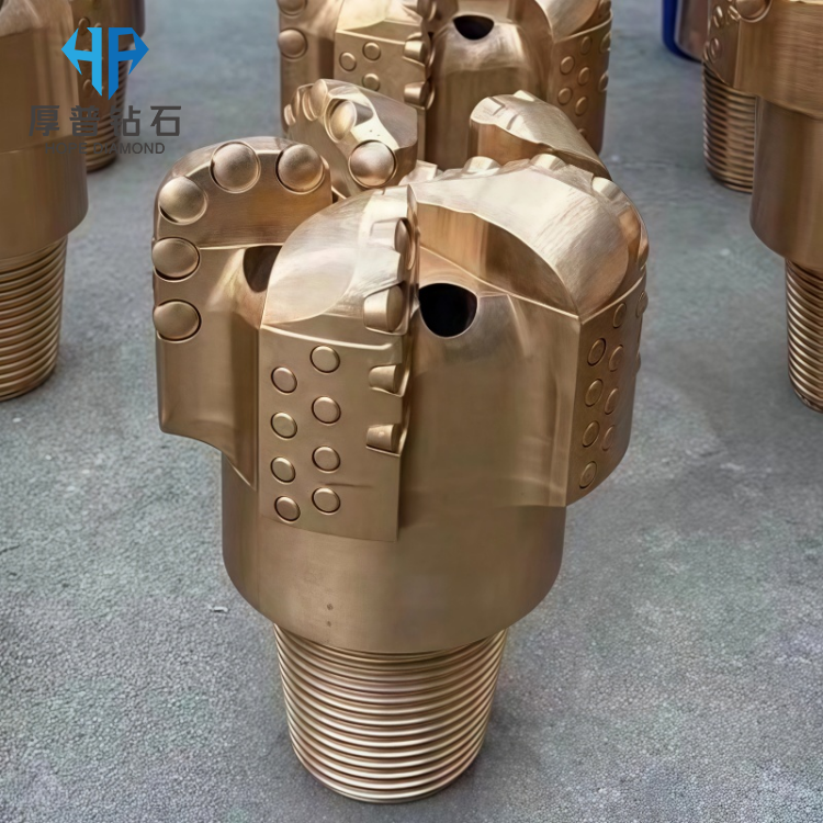 PDC Drill Bit Drilling Tool 152mm (6 Inch) #45 Steel Forged for Water Well Hard Rock Drilling Factory Price