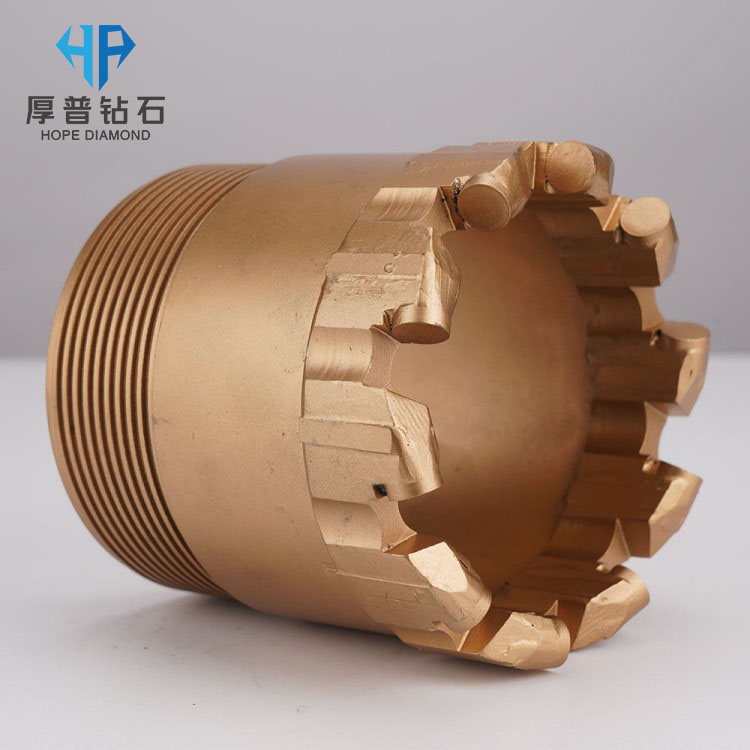 PDC Coring Drill Bit for Water Well Borehole Drilling Rock Quarrying