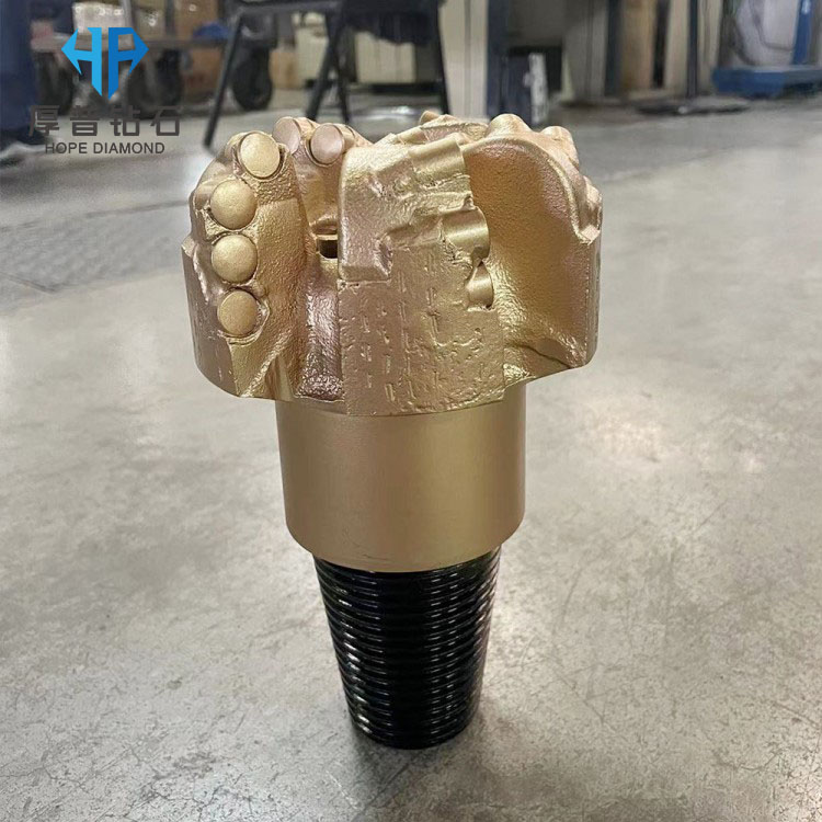 5-Wing 153mm PDC Drill Bit for Water Well Geological and Mining Applications Steel Body