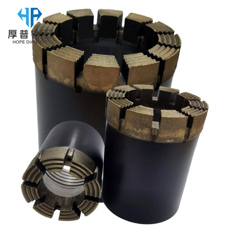 BQ Impregnated Diamond Core Drill Bits Underground Drilling Tools and Equipments