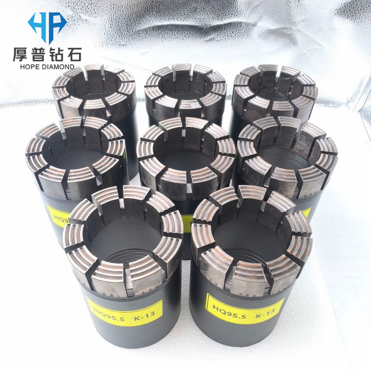 Hope HQ95.5 Impregnated Diamond Core Drill Bit for Geological Exploration