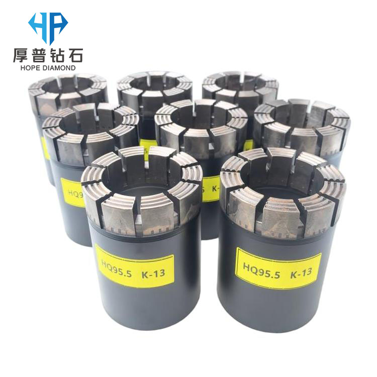 Hope HQ95.5 Impregnated Diamond Core Drill Bit for Geological Exploration
