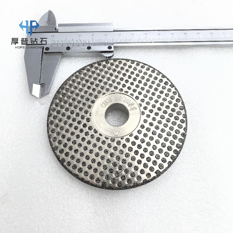 Super Hard CBN Grinding Wheel with 100x Longer Life for Hardened Steel, Tool Steel & Bearing Ring Grinding