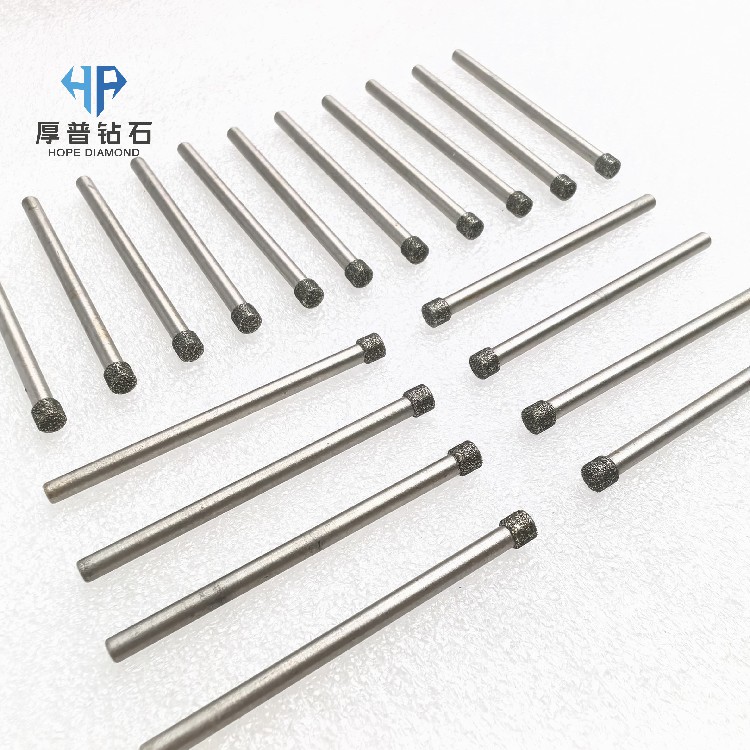 Electroplated Diamond Grinding Head for Hard Materials High Wear Resistance for Carbide, Ceramic, Glass & Hardened Steel