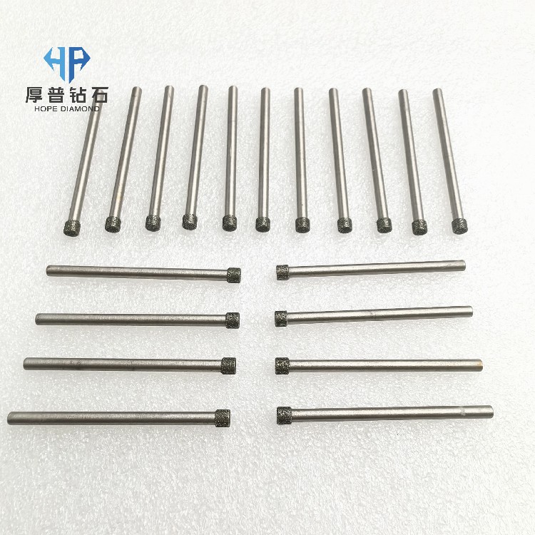 Electroplated Diamond Grinding Head for Hard Materials High Wear Resistance for Carbide, Ceramic, Glass & Hardened Steel