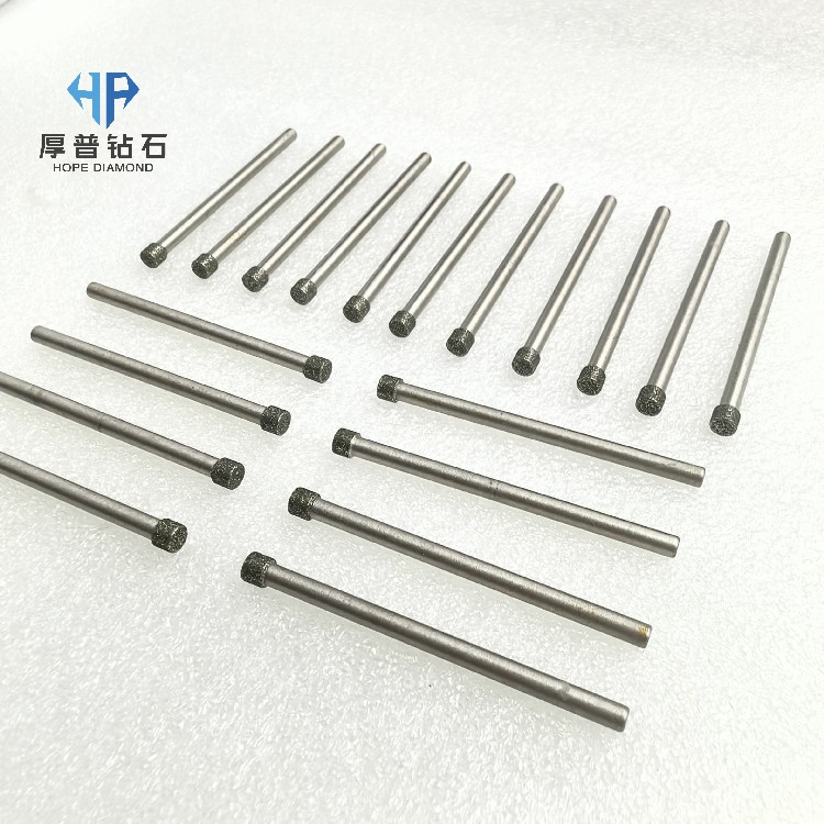 Electroplated Diamond Grinding Head for Hard Materials High Wear Resistance for Carbide, Ceramic, Glass & Hardened Steel
