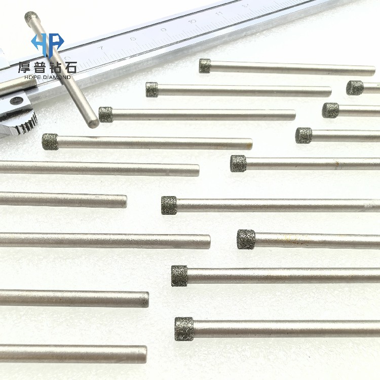 Electroplated Diamond Grinding Head for Hard Materials High Wear Resistance for Carbide, Ceramic, Glass & Hardened Steel