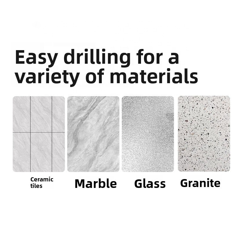 M14 Black Brazed Diamond Hole Opening Set Marble Granite Tile Reamer Electric Drill Stone Concrete 1 Box