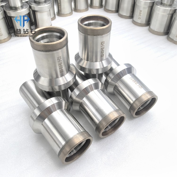 Customizable Sintered Diamond Milling Head for Optical Glass Drilling Hope Brand OBM/OEM/ODM Support Model D32-D76-R1.25-C50