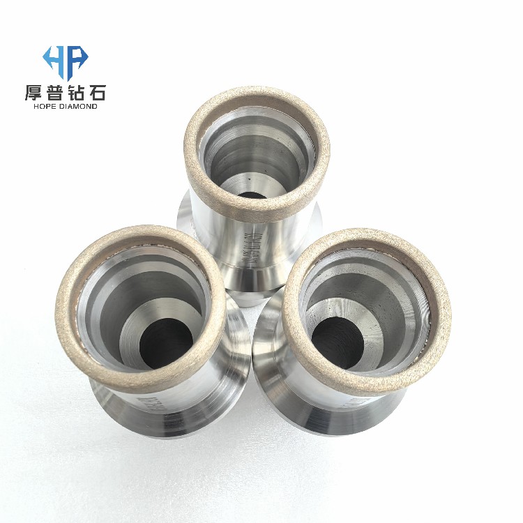 Customizable Sintered Diamond Milling Head for Optical Glass Drilling Hope Brand OBM/OEM/ODM Support Model D32-D76-R1.25-C50
