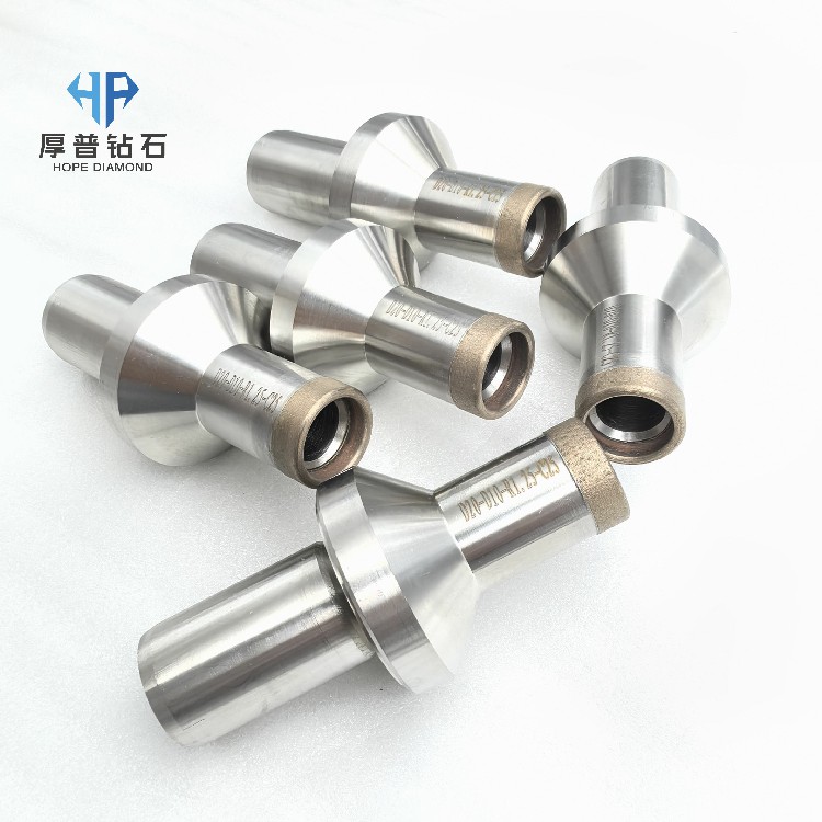 Precision Sintered Diamond Grinding Head for Optical Glass & Lens Machining Hope Brand Model D20-D10-R1.25-C25