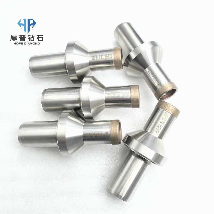 Precision Sintered Diamond Grinding Head for Optical Glass & Lens Machining Hope Brand Model D20-D10-R1.25-C25