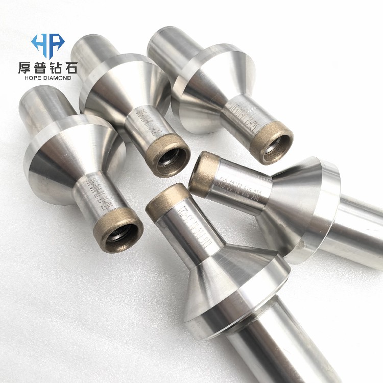 D16-D10-R1.25-C25 Sintered Diamond Milling Head Precision Cutting and Grinding Head for Optical Glass