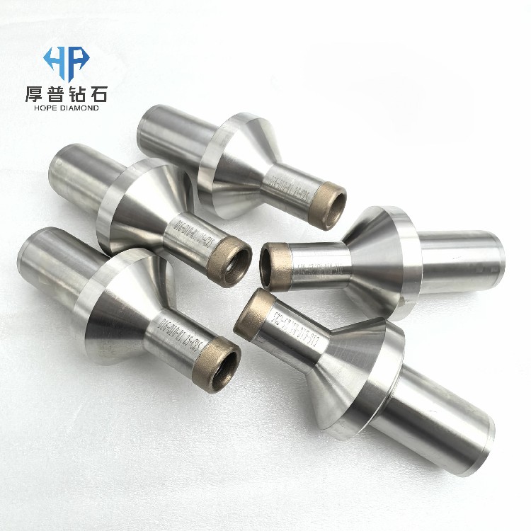 D16-D10-R1.25-C25 Sintered Diamond Milling Head Precision Cutting and Grinding Head for Optical Glass