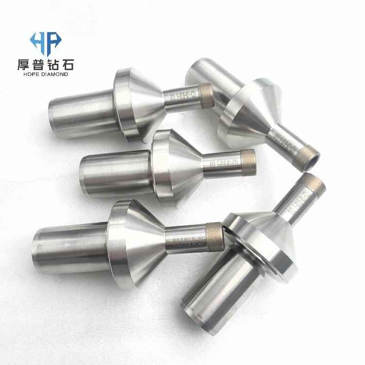 Hope D12.5-D10-R1-C25 Diamond Sintered Grinding Head with Sinter Finish for Optical Materials Drilling