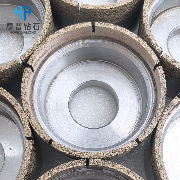 Customizable Optical Materials Drill Diamond Bronze Binder Hole Saw Core Bit Sintered Diamond Drill Bit for Glass CNC Machine