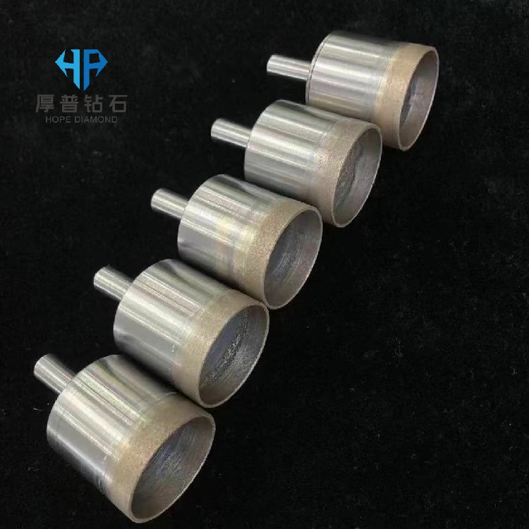 High Precision Diamond Drill Bit Sets for Sapphire and Glass Plated Hollow Drill Bits for Hard Brittle Materials