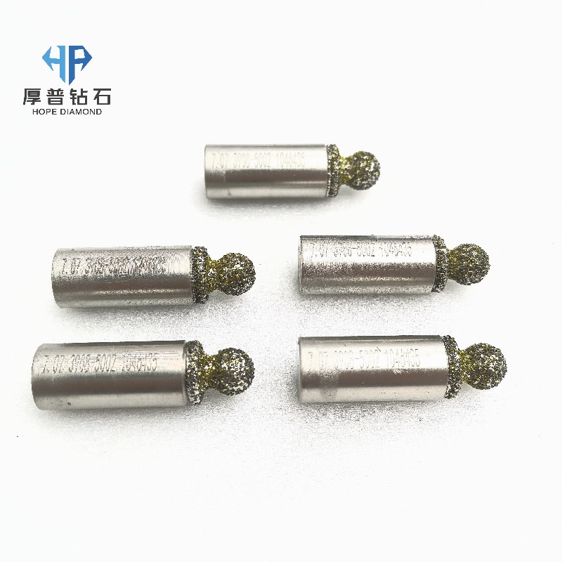 Mini Electroplated Diamond Roller Dresser Small CNC Rotary Diamond Dressing Roller for Precision Grinding Wheel Truing Shaping