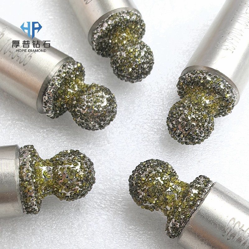 Mini Electroplated Diamond Roller Dresser Small CNC Rotary Diamond Dressing Roller for Precision Grinding Wheel Truing Shaping