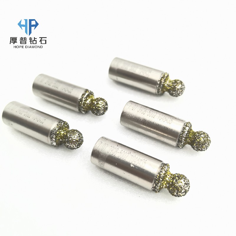 Mini Electroplated Diamond Roller Dresser Small CNC Rotary Diamond Dressing Roller for Precision Grinding Wheel Truing Shaping